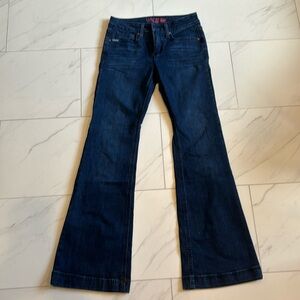 Lynden cinch jeans. Dark blue jean. Size 26/1R